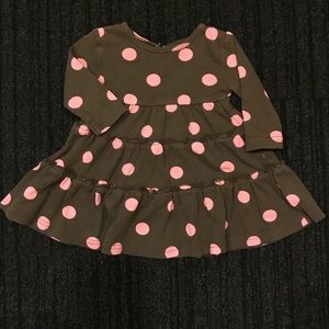 Toddler Polka Dot Long Sleeved Thick ❄️ Dress
